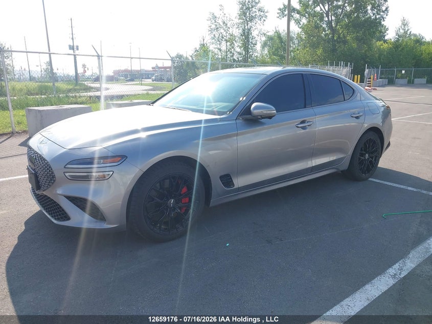 Vin: kmtg54se7tu162402, lot: 3061418, genesis g70 sport prestige 20262