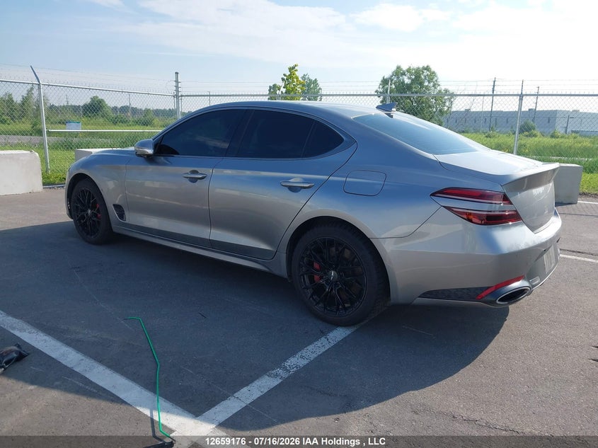 Vin: kmtg54se7tu162402, lot: 3061418, genesis g70 sport prestige 20263