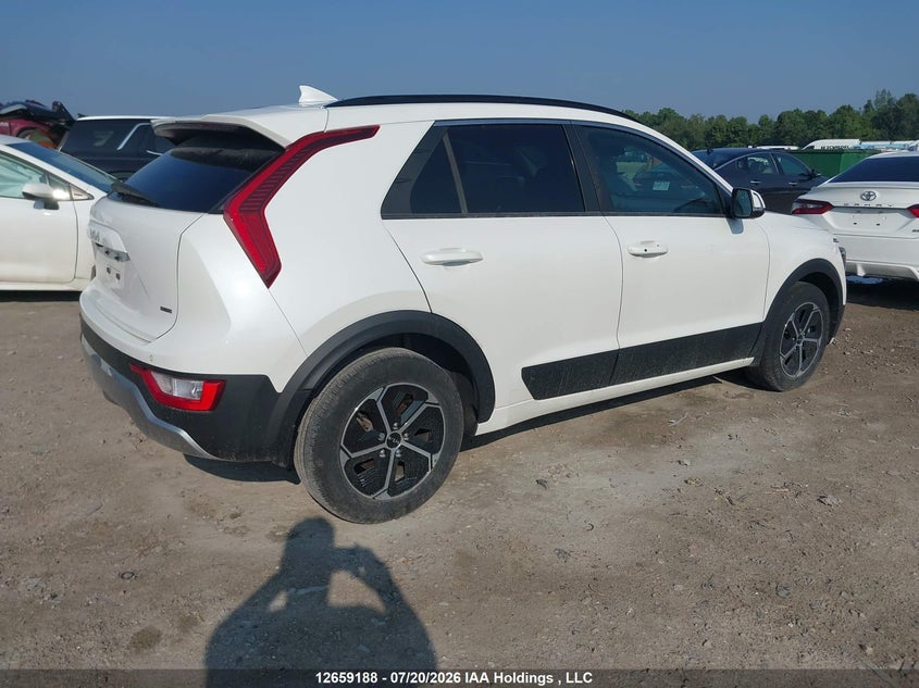 Vin: kndcr3le9r5123758, lot: 3061430, kia niro ex 20244