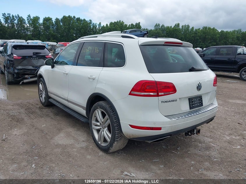 Vin: wvgep9bp6dd011482, lot: 3061438, volkswagen touareg 20133