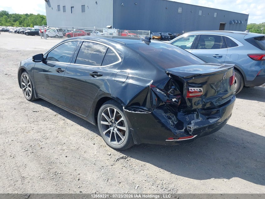 Vin: 19uub3f51ha801074, lot: 3061463, acura tlx tech 20173