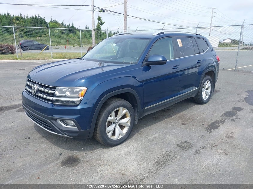 2019 Volkswagen Atlas Sel, Изъятое, IAAI, VIN 1V2MR2CA1KC502975 — фото 2