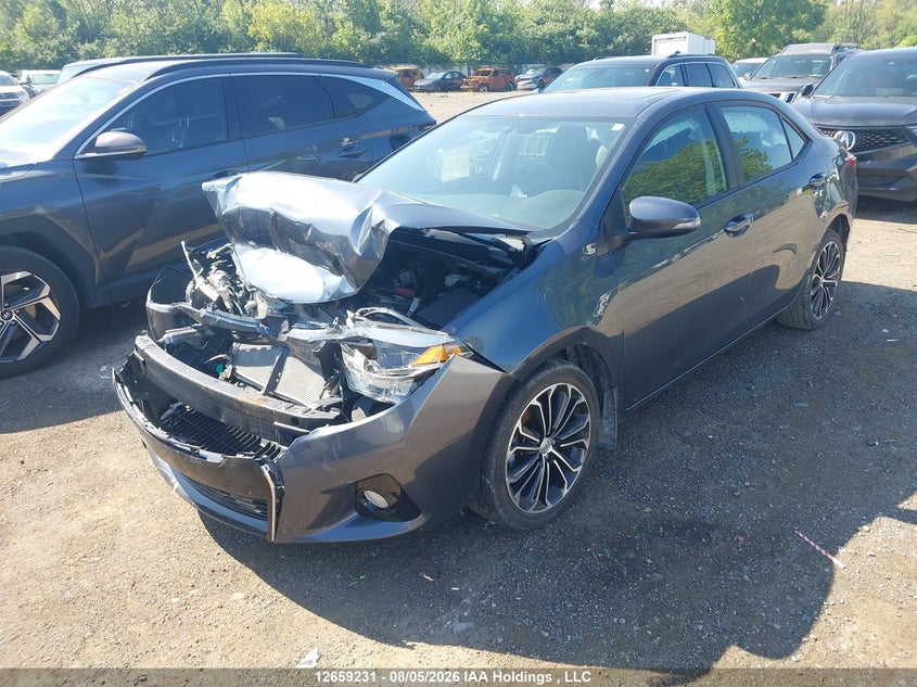 2016 Toyota Corolla, Front, IAAI, VIN 2T1BURHE4GC551520 — photo 2