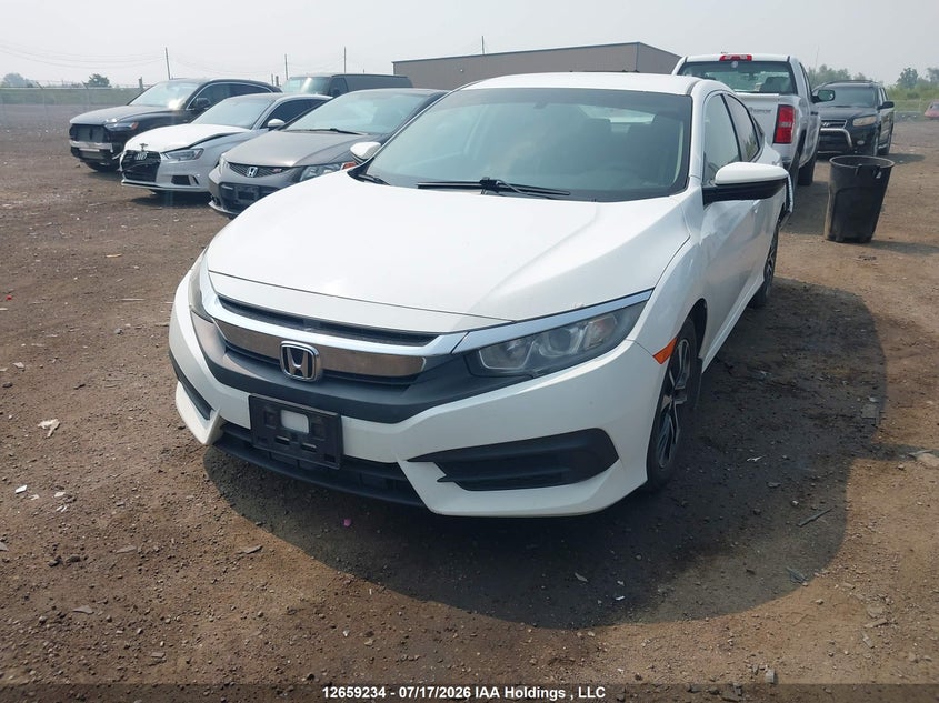 Vin: 2hgfc2f51jh016268, lot: 3061477, honda civic lx 20182