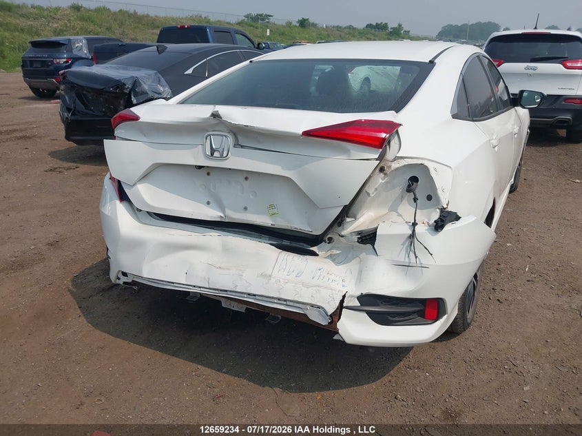 Vin: 2hgfc2f51jh016268, lot: 3061477, honda civic lx 20184