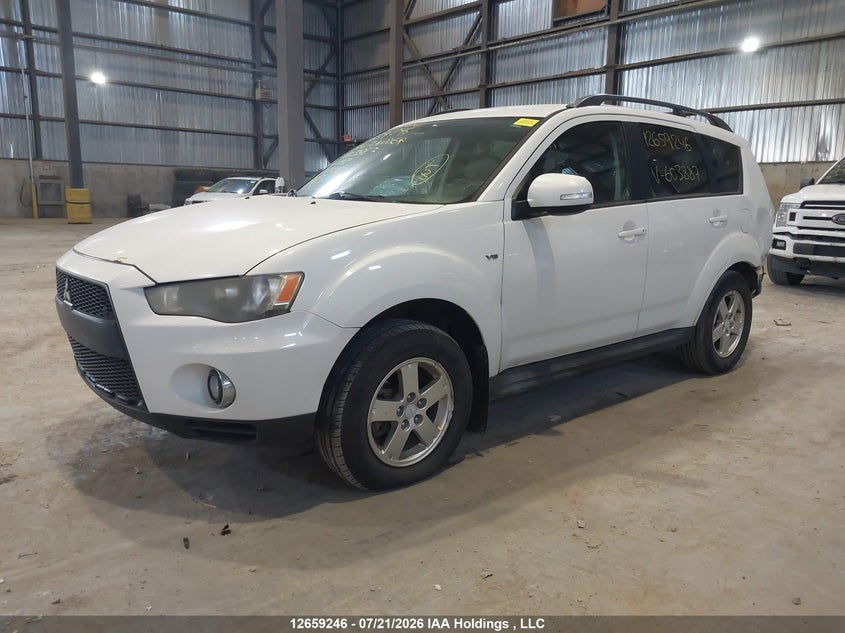 Vin: ja4jt3ax6bu603887, lot: 3061490, mitsubishi outlander se 20112
