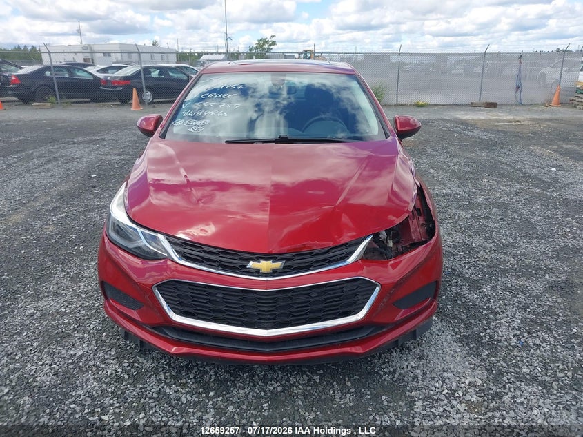 2017 Chevrolet Cruze Lt Auto VIN: 3G1BE5SM0HS555759 Lot: 12659257
