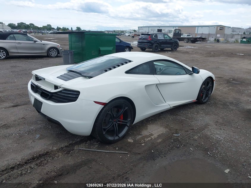 Vin: sbm11aaa7cw001198, lot: 3061507, mclaren automotive mp4-12c 20124