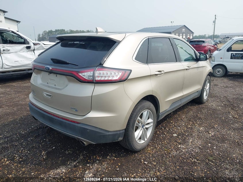 Vin: 2fmpk4j9xjbb91662, lot: 3061508, ford edge sel 20184
