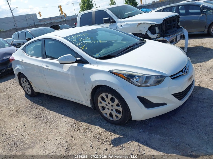 Vin: 5npdh4aexeh491778, lot: 3061509, hyundai elantra se/sport/limited 2014 img_1