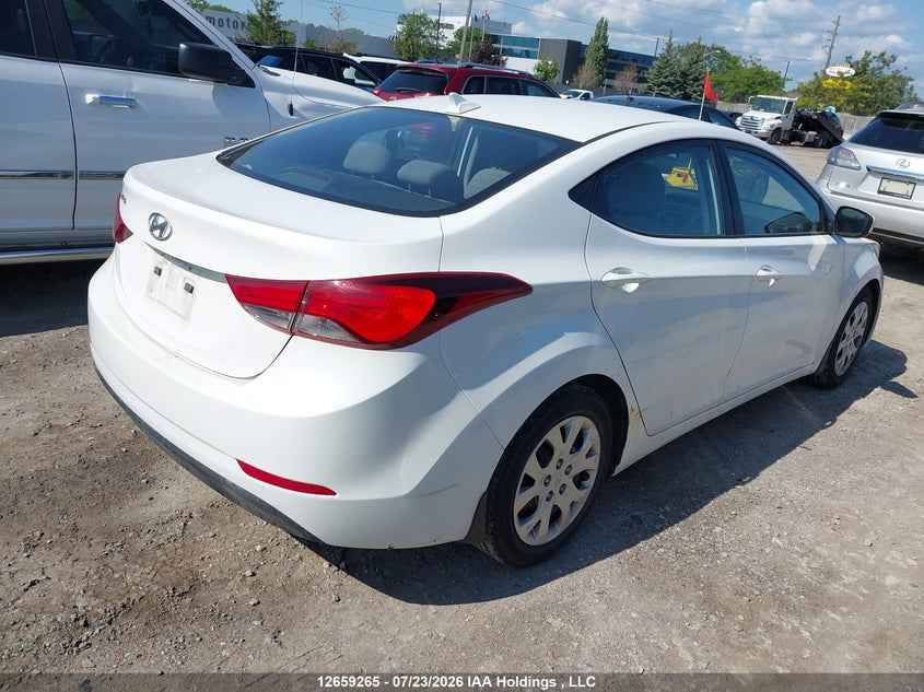 Vin: 5npdh4aexeh491778, lot: 3061509, hyundai elantra se/sport/limited 20144