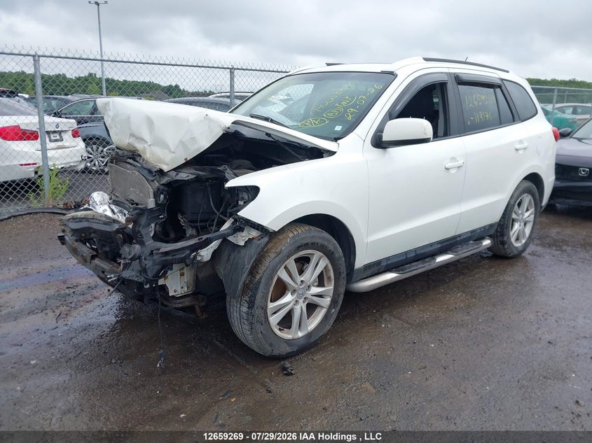 2012 Hyundai Santa Fe Gls, Удар спереди, IAAI, VIN 5XYZGDAG9CG119170 — фото 2