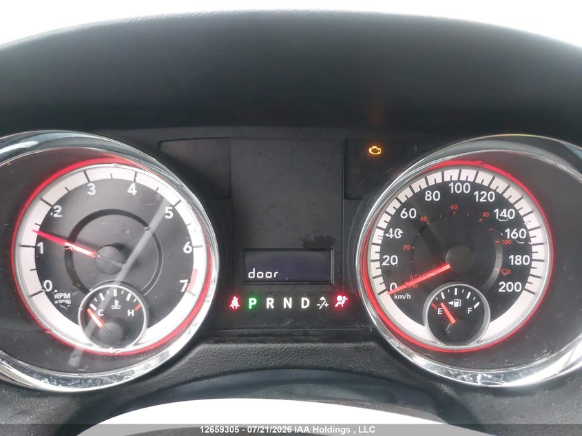 2011 DODGE CARAVAN VAN 3.6L V-6 DOHC, VVT, 283HP