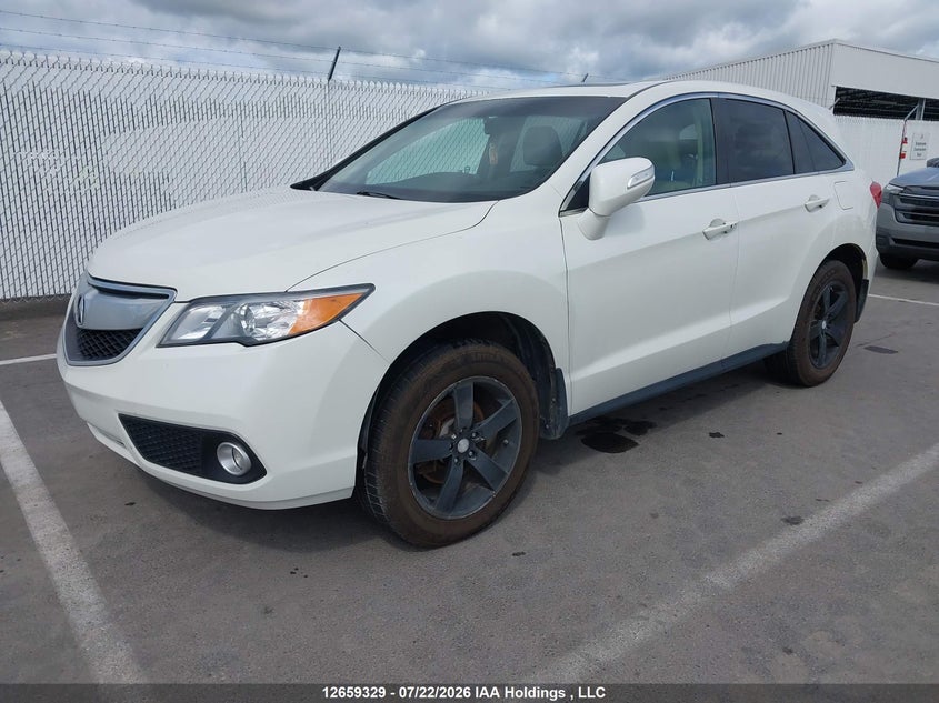 2015 Acura RDX, Rear, IAAI, VIN 5J8TB4H53FL804171 — photo 2