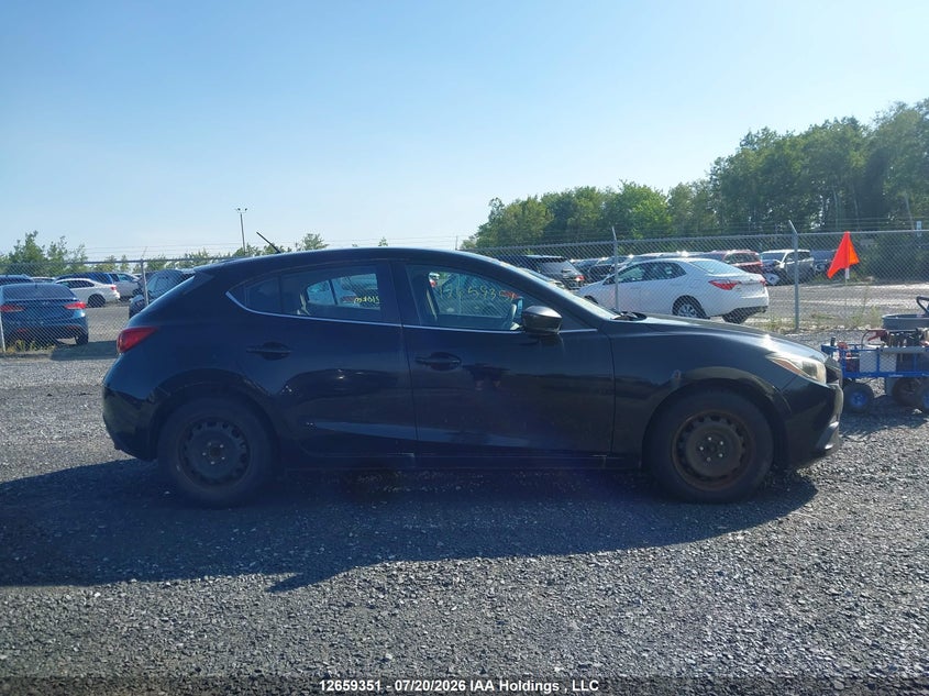 2014 Mazda 3 Touring VIN: JM1BM1L78E1105432 Lot: 12659351