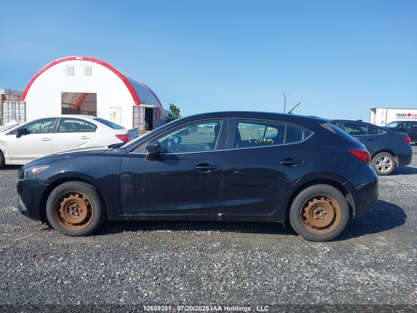 2014 Mazda 3 Touring VIN: JM1BM1L78E1105432 Lot: 12659351