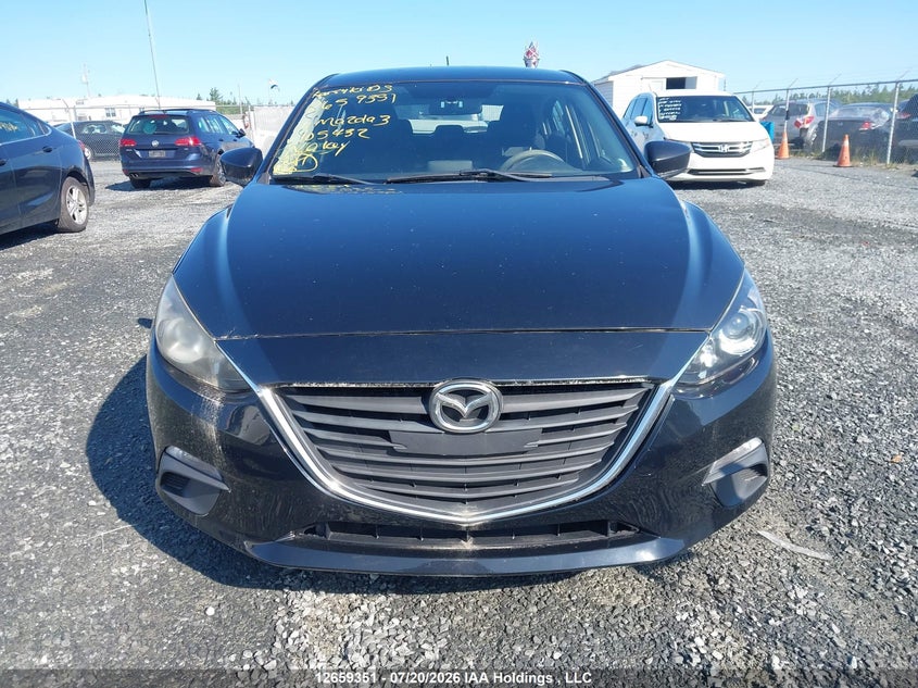 2014 Mazda 3 Touring VIN: JM1BM1L78E1105432 Lot: 12659351