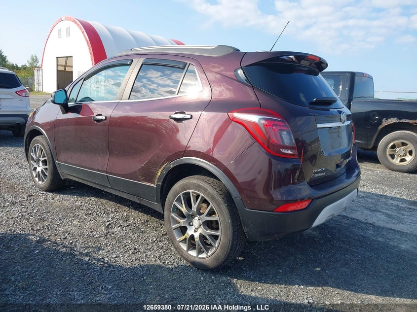 Vin: kl4cj2sb3hb112855, lot: 3061639, buick encore sport touring 20173