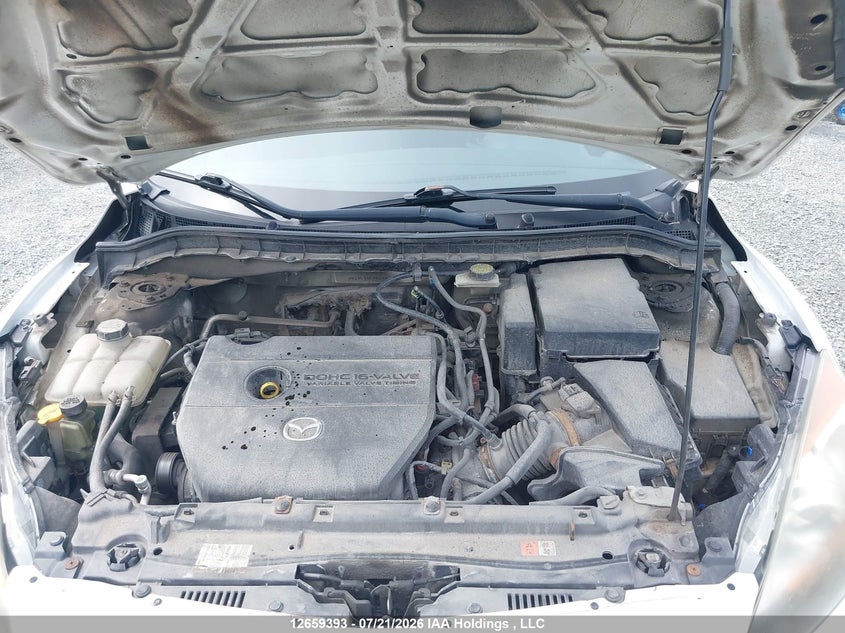 2013 MAZDA 3 HATCHBACK 2.0L I-4 DOHC, VVT, 148HP