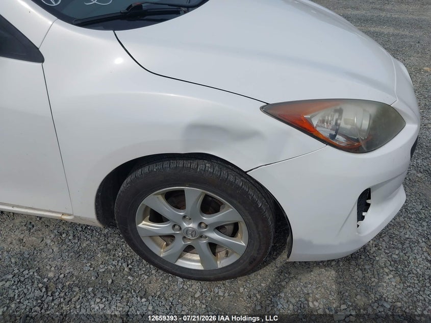 2013 MAZDA 3 HATCHBACK 2.0L I-4 DOHC, VVT, 148HP
