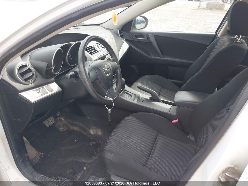 2013 MAZDA 3 HATCHBACK 2.0L I-4 DOHC, VVT, 148HP