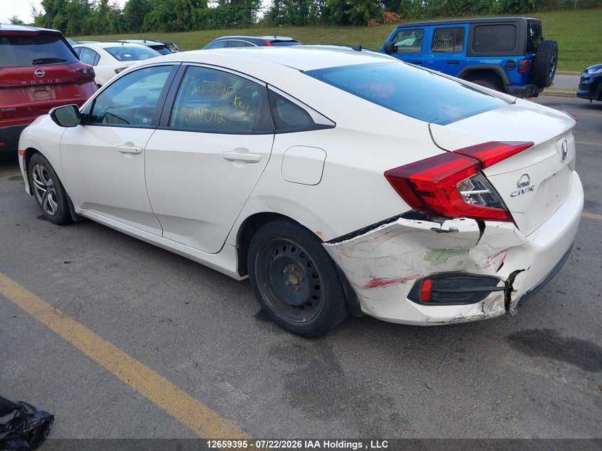 Vin: 2hgfc2f51hh028012, lot: 3061655, honda civic lx 20173