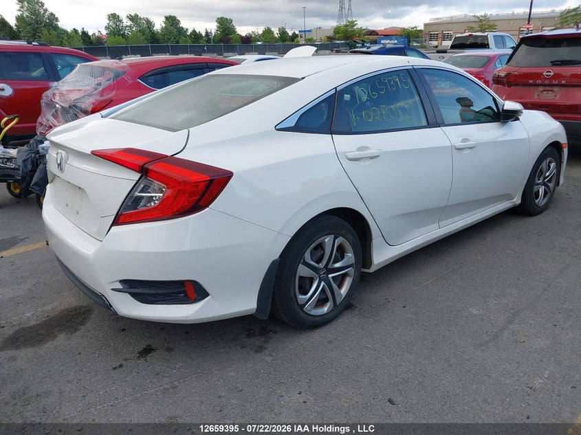 Vin: 2hgfc2f51hh028012, lot: 3061655, honda civic lx 20174