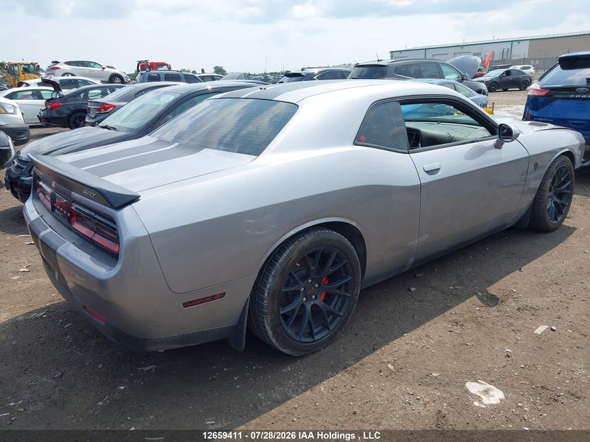 Vin: 2c3cdzc98gh230914, lot: 3061672, dodge challenger srt hellcat 20164