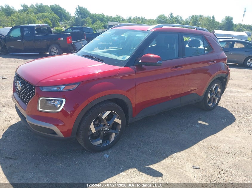 Vin: kmhrc8a39su405304, lot: 3061704, hyundai venue sel/limited 20252