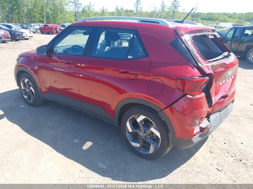Vin: kmhrc8a39su405304, lot: 3061704, hyundai venue sel/limited 20253