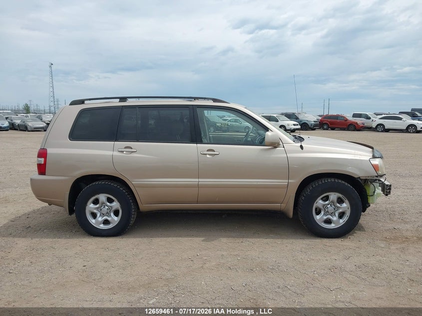 2004 TOYOTA HIGHLANDER SPORT UTILITY VEHICLE 3.3L V-6 DOHC, VVT, 230HP