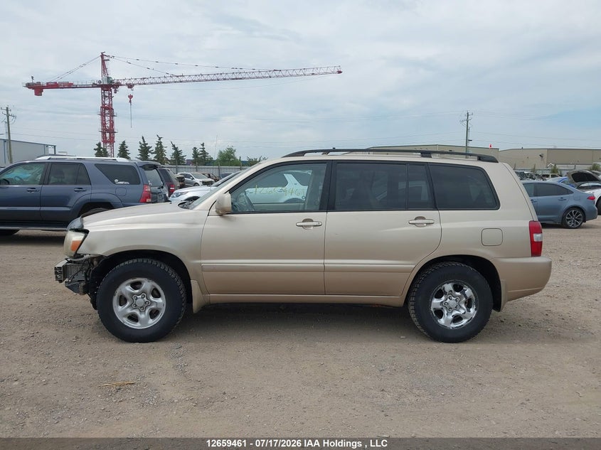 2004 TOYOTA HIGHLANDER SPORT UTILITY VEHICLE 3.3L V-6 DOHC, VVT, 230HP