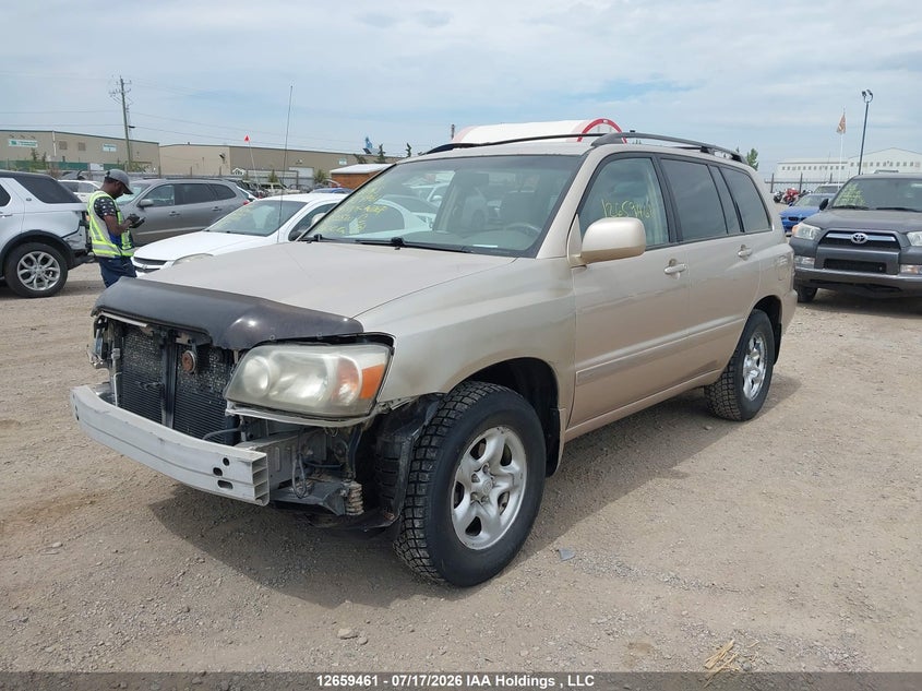 2004 TOYOTA HIGHLANDER SPORT UTILITY VEHICLE 3.3L V-6 DOHC, VVT, 230HP