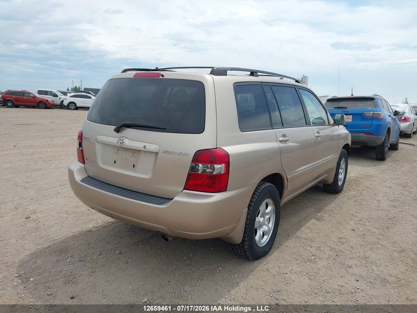 2004 TOYOTA HIGHLANDER SPORT UTILITY VEHICLE 3.3L V-6 DOHC, VVT, 230HP