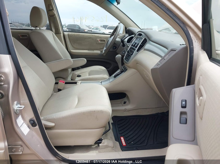 2004 TOYOTA HIGHLANDER SPORT UTILITY VEHICLE 3.3L V-6 DOHC, VVT, 230HP