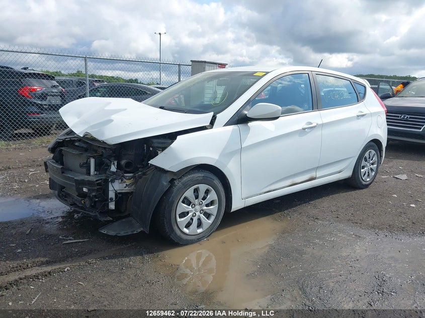 Vin: kmhct5ae2gu276335, lot: 3061734, hyundai accent se 20162