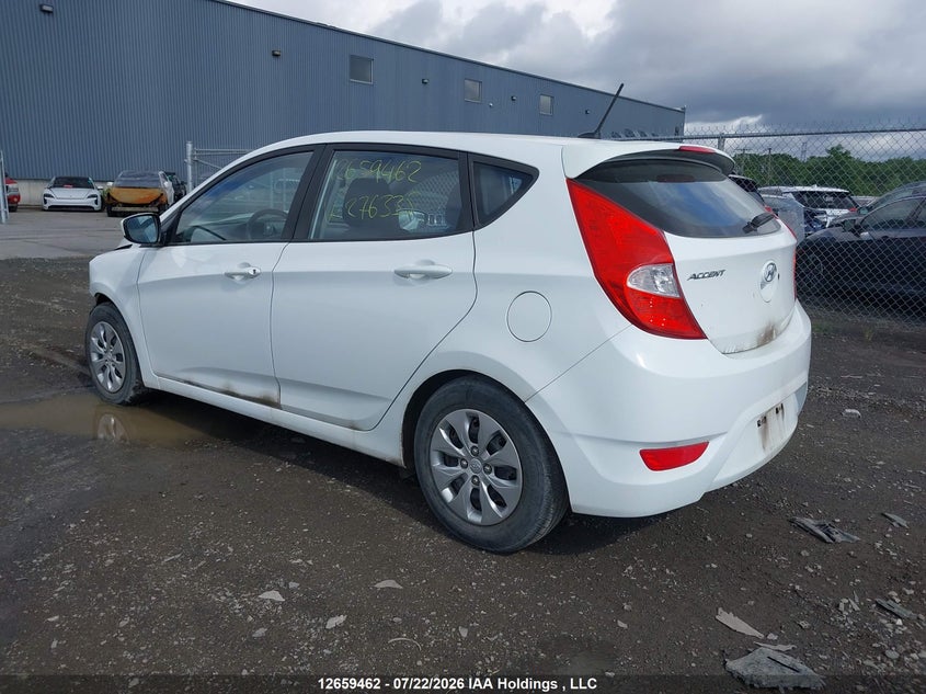 Vin: kmhct5ae2gu276335, lot: 3061734, hyundai accent se 20163