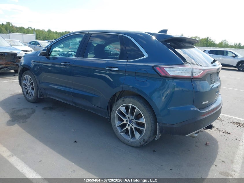 Vin: 2fmpk4k94gbb90188, lot: 3061736, ford edge titanium 20163