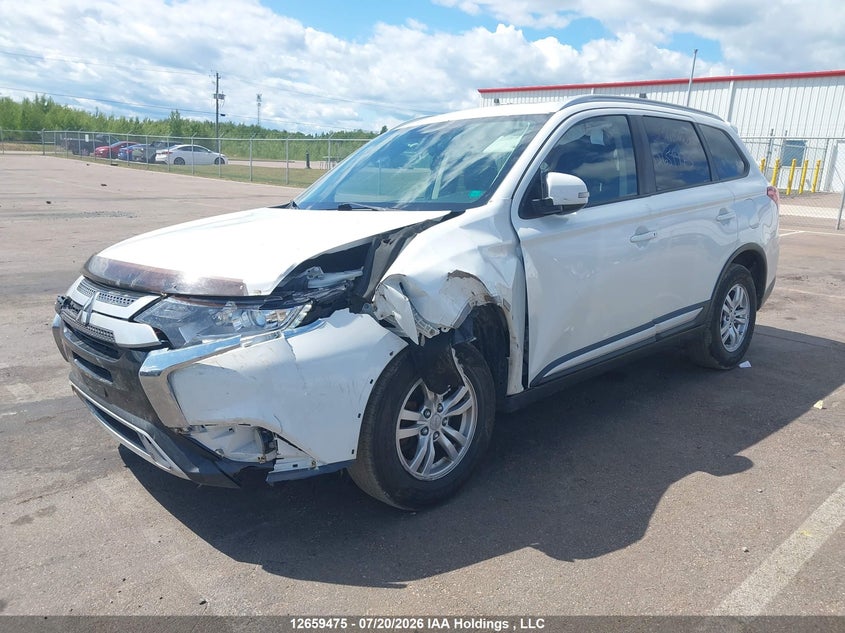 Vin: ja4az2a38kz602524, lot: 3061748, mitsubishi outlander es 20192