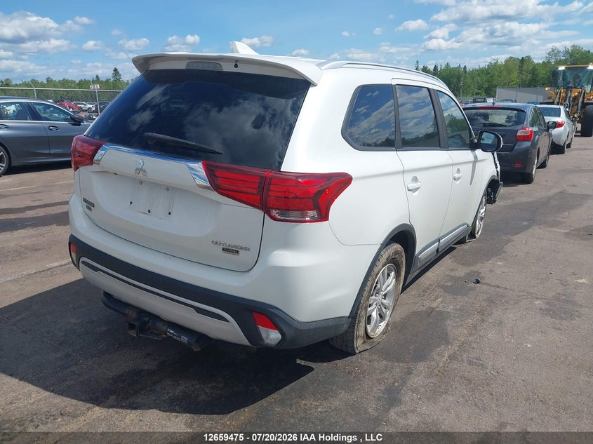 Vin: ja4az2a38kz602524, lot: 3061748, mitsubishi outlander es 20194