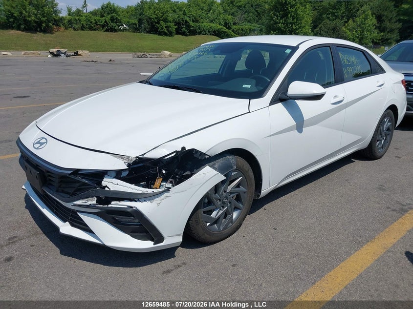 Vin: kmhlm4dg2su993735, lot: 3061758, hyundai elantra sel sport 20252