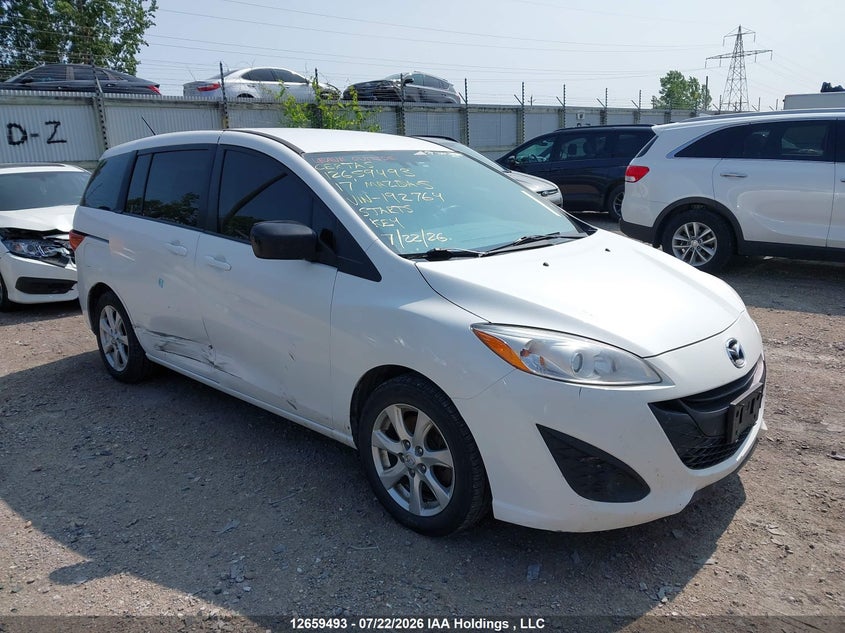 Vin: jm1cw2cl1h0192764, lot: 3061766, mazda 5 touring 20171