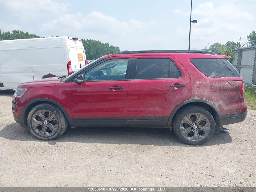 2018 FORD EXPLORER SPORT SPORT UTILITY VEHICLE 3.5L V-6 DI, DOHC, VVT, TURBO, 365HP