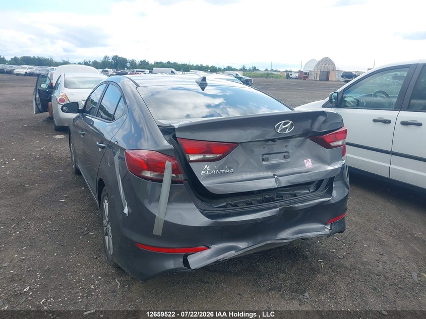 Vin: kmhd84lf4hu380462, lot: 3061795, hyundai elantra gl 20173