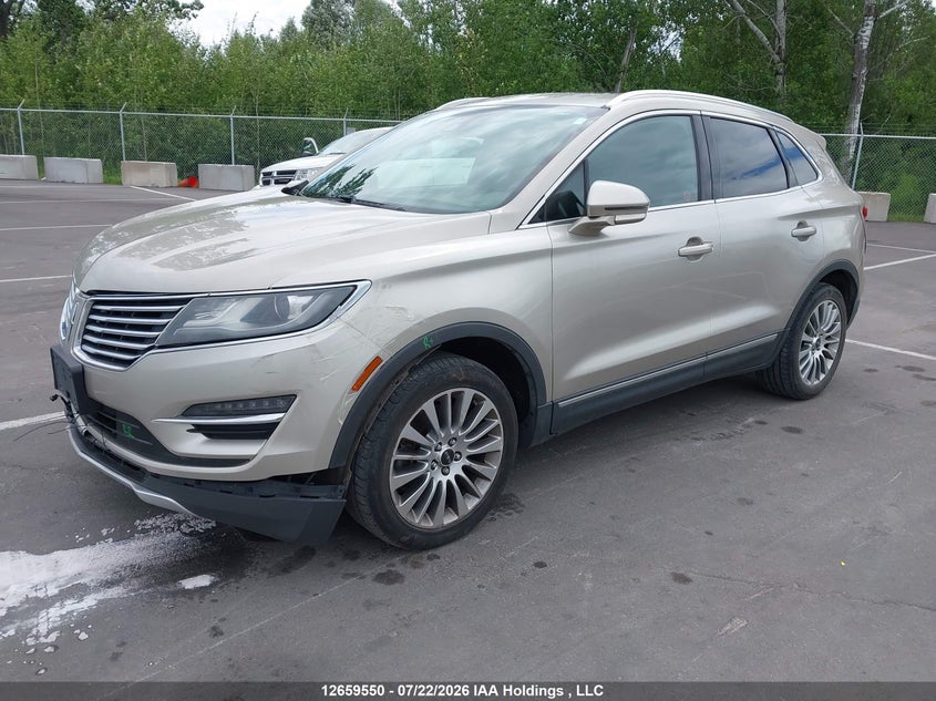 2015 Lincoln MKC, Удар спереди, IAAI, VIN 5LMCJ2A99FUJ17380 — фото 2