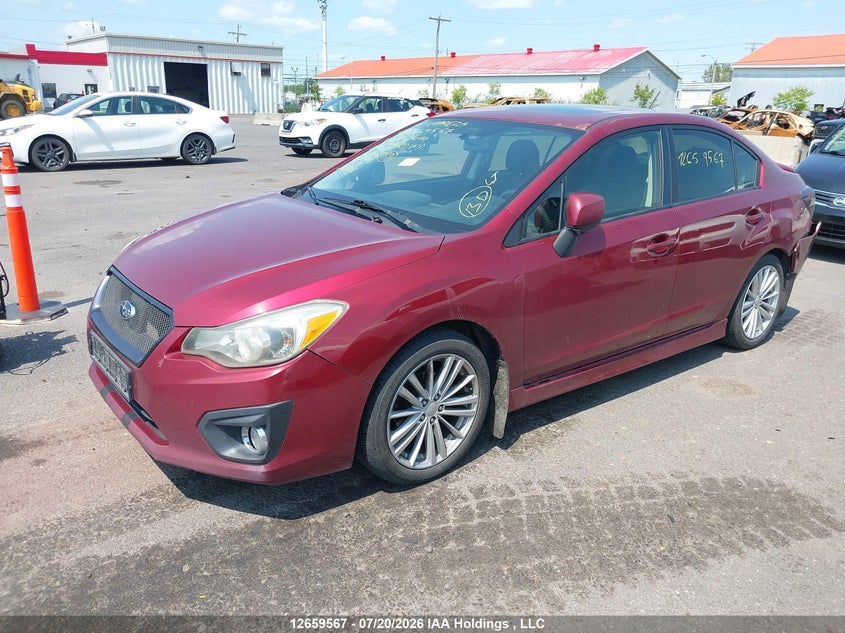Vin: jf1gjad60ch024410, lot: 3061841, subaru impreza premium 20122