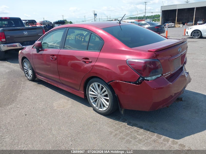 Vin: jf1gjad60ch024410, lot: 3061841, subaru impreza premium 20123
