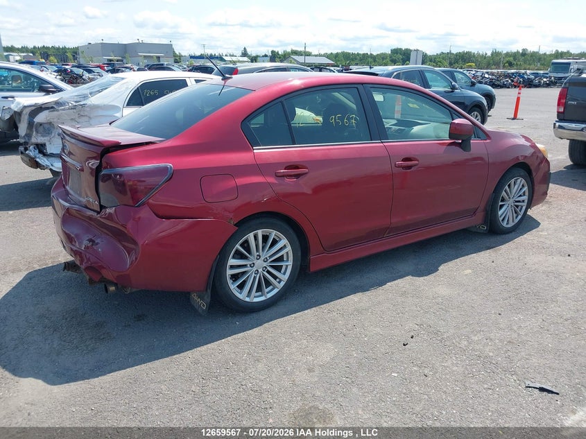 Vin: jf1gjad60ch024410, lot: 3061841, subaru impreza premium 20124