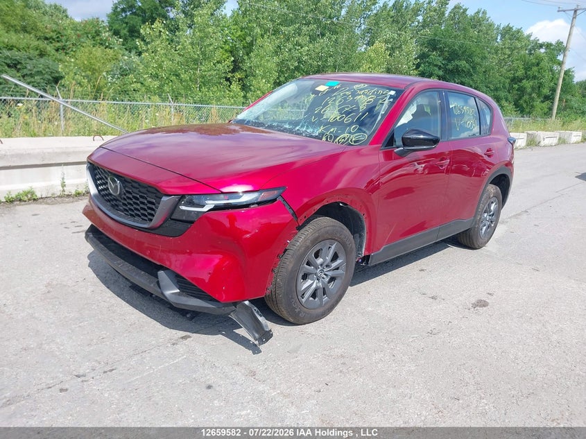 2026 Mazda CX-5, Right Side, IAAI, VIN JM3KMAHA7T0100611 — photo 2