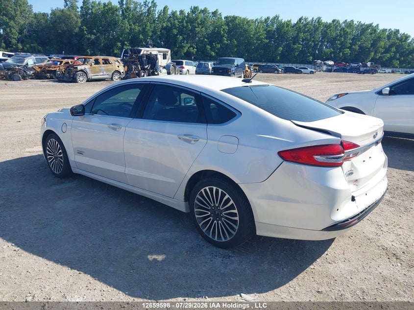 Vin: 3fa6p0pu9jr182836, lot: 3061878, ford fusion energi se luxury 20183